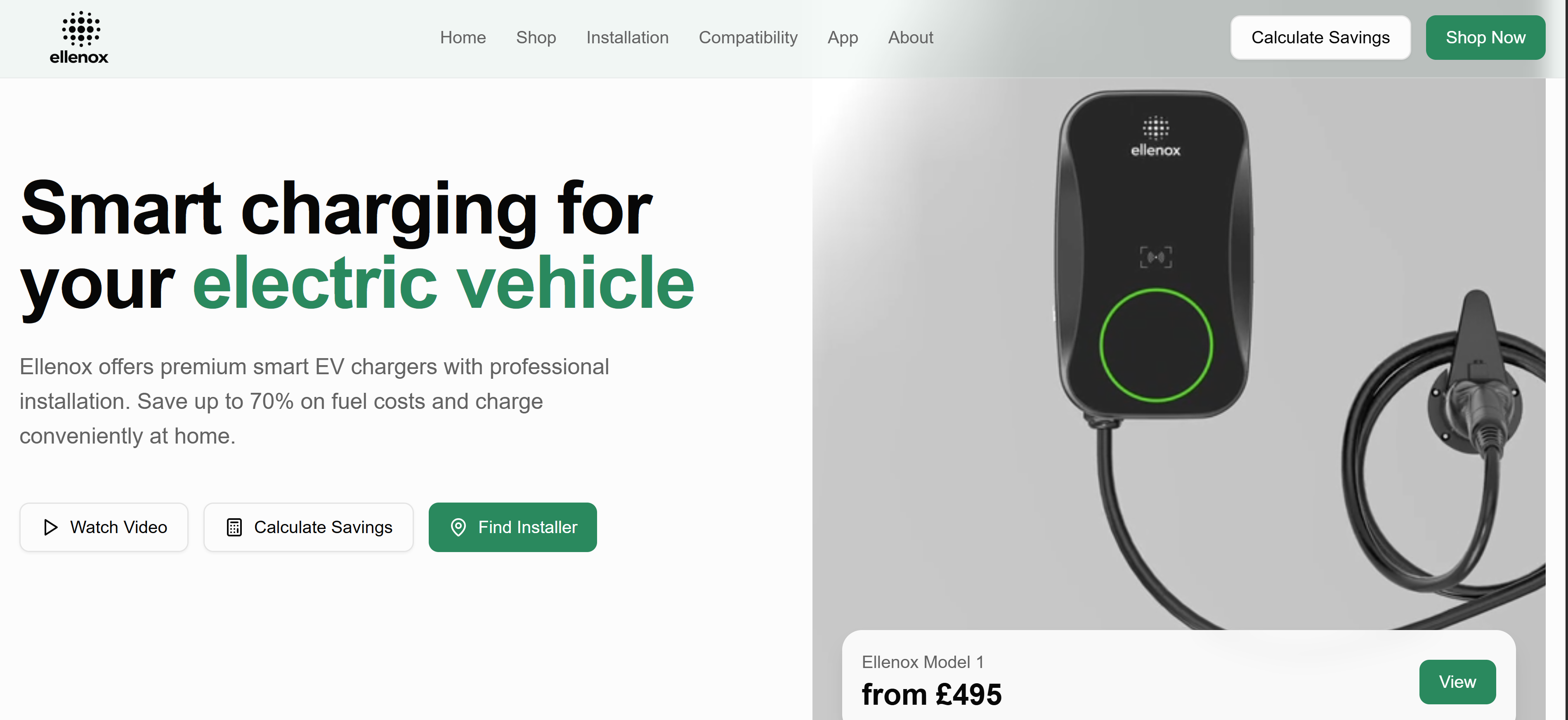 Ellenox EV Charging Platform